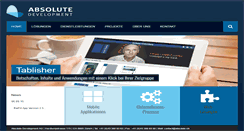 Desktop Screenshot of absolute.ch