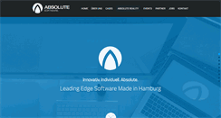 Desktop Screenshot of absolute.de