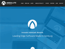 Tablet Screenshot of absolute.de